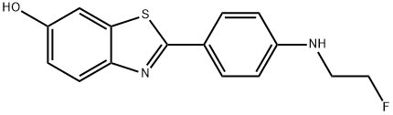 2-[4'-(2-Fluoroethyl)aMinophenyl]-6-hydroxybenzothiazole Struktur
