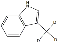 3-Methyl-d3-indole,111399-60-1,结构式