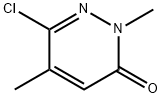 6-Chloro-2,5-diMethylpyridazin-3(2H)-one Struktur