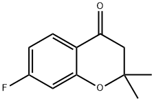 7-氟-2,2-二甲基苯并吡喃-4-酮,111477-98-6,结构式