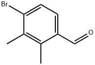 4-溴-2,3-二甲基苯甲醛 结构式