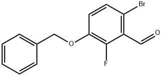 3-BENZYLOXY-6-BROMO-2-FLUOROBENZALDEHYDE|3-苄氧基-6-溴-2-氟苯甲醛