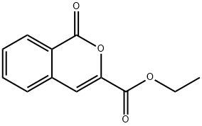 Ethyl 1-oxo-1H-isochroMene-3-carboxylate Struktur