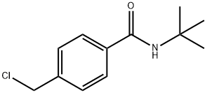 N-TERT-ブチル-4-(クロロメチル)ベンズアミド 化学構造式