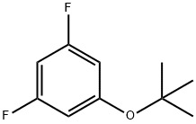 3,5-Difluorophenyltert-butylether 化学構造式