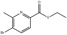 Ethyl 5-broMo-6-Methylpicolinate Struktur