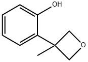 2-(3-Methyloxetan-3-yl)phenol 化学構造式