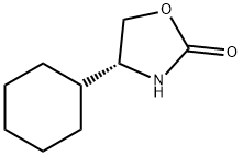 (4R)-4-cyclohexyl-2-Oxazolidinone 化学構造式