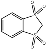 Benzo[1,3]dithiole 1,1,3,3-tetraoxide Struktur