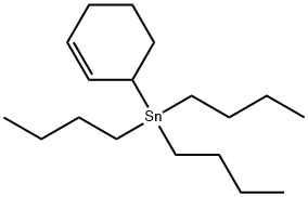 Tributyl(2-cyclohexenyl)stannane Structure