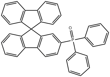 ジフェニル[9,9'-スピロビ[9H-フルオレン]-2-イル]ホスフィンオキシド 化学構造式