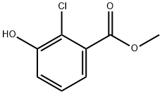 Methyl 2-chloro-3-hydroxybenzoate Struktur