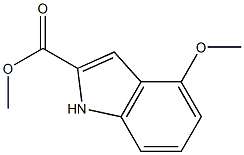 4-Methoxy-1H-indole-2-carboxylic acid Methyl ester Structure