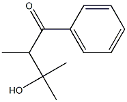 1-Butanone, 3-hydroxy-2,3-diMethyl-1-phenyl- 结构式