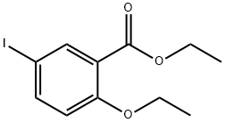 Ethyl 2-ethoxy-5-iodobenzoate 化学構造式