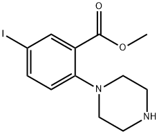 1131587-36-4 Methyl 5-iodo-2-(piperazin-1-yl)benzoate