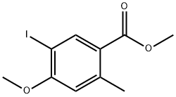 Methyl 5-iodo-4-Methoxy-2-Methylbenzoate,1131587-52-4,结构式