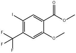 Methyl 5-iodo-2-Methoxy-4-(trifluoroMethyl)benzoate Structure