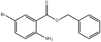 2-氨基-5-溴苯甲酸苯甲酯,1131587-72-8,结构式