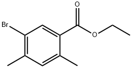 Ethyl 5-broMo-2,4-diMethylbenzoate 结构式