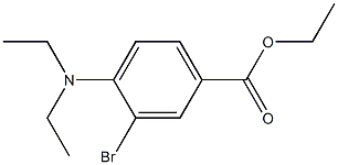Ethyl 3-broMo-4-(diethylaMino)benzoate Structure