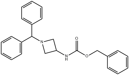 Benzyl (1-benzhydrylazetidin-3-yl)carbaMate Structure