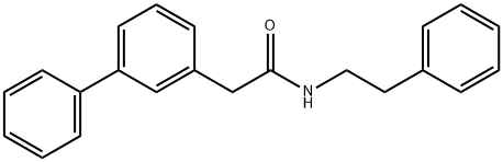 2-(biphenyl-3-yl)-N-phenethylacetamide|