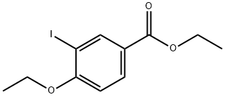 Ethyl 4-ethoxy-3-iodobenzoate 化学構造式