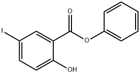 Phenyl 2-hydroxy-5-iodobenzoate Structure