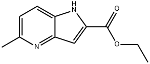 ethyl 5-Methyl-1H-pyrrolo[3,2-b]pyridine-2-carboxylate 结构式