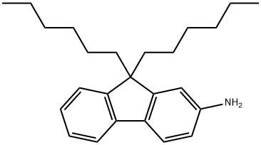 2-氨基-9,9-二己基芴, 1132796-42-9, 结构式