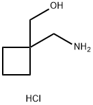 1-(AMinoMethyl)-cyclobutaneMethanol HCl Struktur