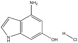 4-AMINO-6-HYDROXYINDOLE HYDROCHLORIDE 结构式