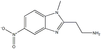 2-(1-Methyl-5-nitro-1H-benzo[d]iMidazol-2-yl)ethanaMine,1134332-18-5,结构式