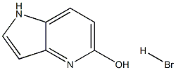 5-HYDROXY-4-AZAINDOLE HYDROGEN BROMIDE Structure