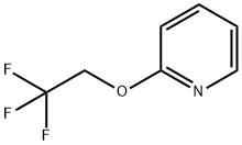 2-(2,2,2-トリフルオロエトキシ)ピリジン 化学構造式
