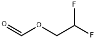 2,2-Difluoroethanol 1-formate Struktur