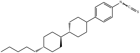 1-Isothiocyanato-4-[(trans,trans)-4'-pentyl[1,1'-bicyclohexyl]-4-yl]benzene Structure