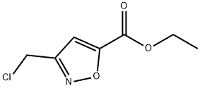 3-氯甲基-5-异恶唑碳酸乙酯, 1141427-74-8, 结构式