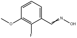 2-fluoro-3-methoxybenzaldehyde oxime Structure