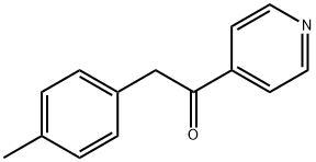2-(4-甲基苯基)-1-(4-吡啶)-乙酮, 114443-33-3, 结构式