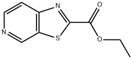 噻唑并[5,4-C]吡啶-2-甲酸乙酯,114498-58-7,结构式