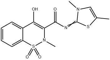 (Z)-N'-甲基美洛昔康,1145656-36-5,结构式