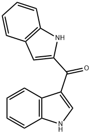 (1H-吲哚-2-基)(1H-吲哚-3-基)甲酮,114648-67-8,结构式