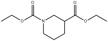 Diethyl piperidine-1,3-dicarboxylate Structure