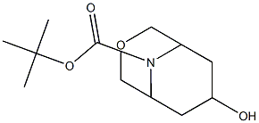 endo-9-Boc-7-hydroxy-3-oxa-9-azabicyclo[3.3.1]nonane 结构式