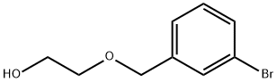 2-((4-broMobenzyl)oxy)ethanol Structure