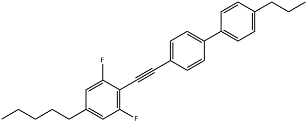 4-[2-(2,6-Difluoro-4-pentylphenyl)ethynyl]-4'-propyl-1,1'-biphenyl|4-[2-(2,6-二氟-4-戊基苯基)乙炔基]-4'-丙基-1,1'-联苯