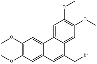 9-(BroMoMethyl)-2,3,6,7-tetraMethoxyphenanthrene Structure