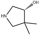 (3R)-4,4-diMethyl-3-Pyrrolidinol Struktur